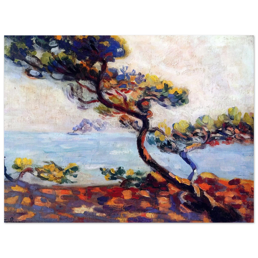 Armand Guillaumin - Dans le Midi - 1910  75x100 cm / 30x40inches Fine Art Poster