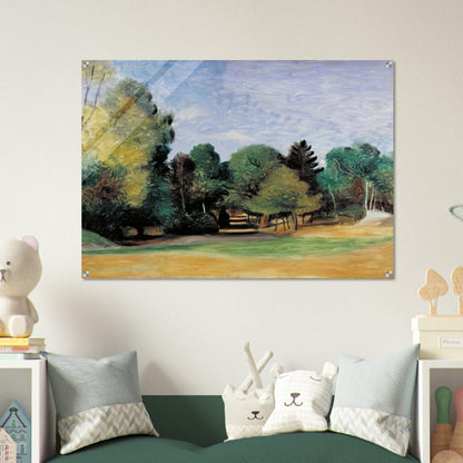 LANDSCAPE NEAR BARBIZON 1922 - Andre Derain Acrylic Print - 70x100 cm / 28x40″ inches | Andre Derain Wall Art | Andre Derain Prints