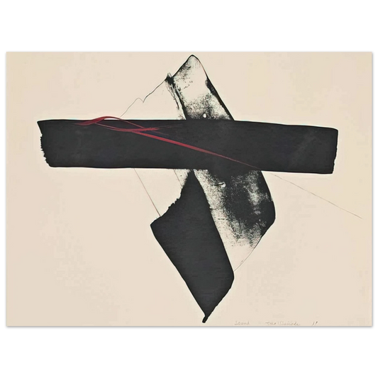 Toko Shinoda - Sound - Abstract Expressionism  75x100 cm / 30x40inches Fine Art Poster