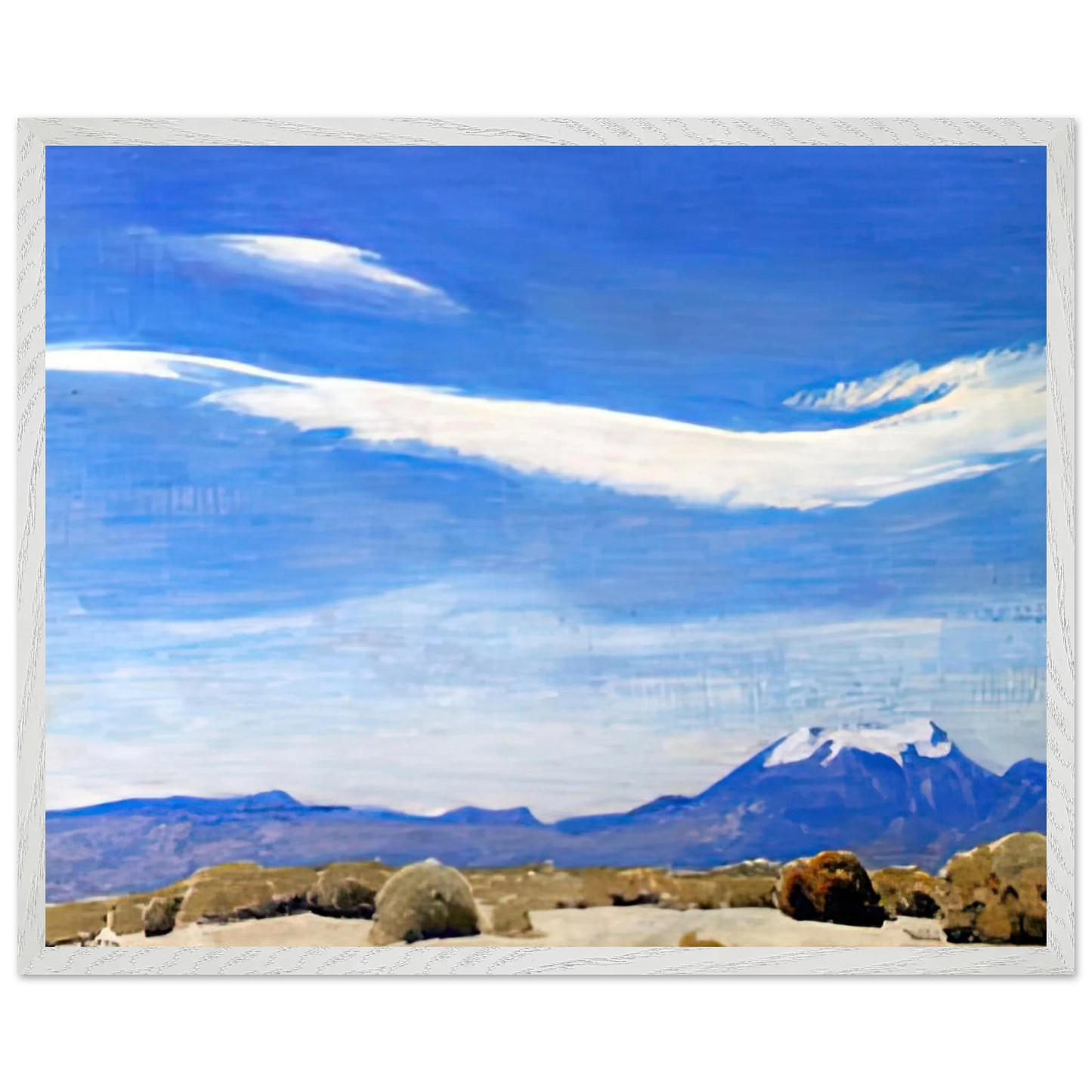 Maynard Dixon - THE CLOUD COACHELLA VALLEY CALIFORNIA 1940 Wall art - 21x29.7 cm / 8x12" - Fine Art Poster-canvas - -