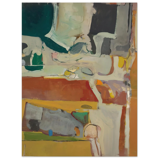 Richard Diebenkorn - Urbana #4  75x100 cm / 30x40inches Fine Art Poster
