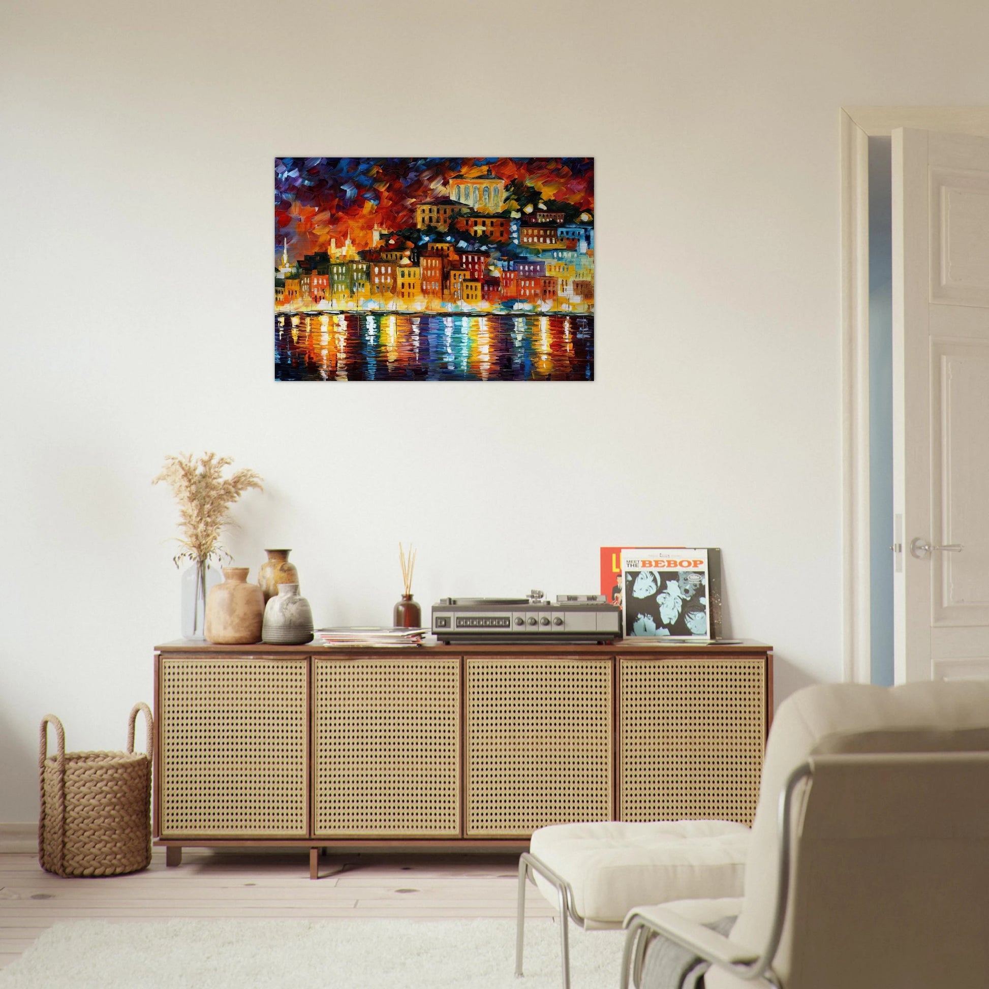 Leonid Afremov - Leonid Afremov Brushed Aluminum Print - 70x100 cm / 28x40 inches | Leonid Afremov Aluminum Print | Leonid Afremov Prints