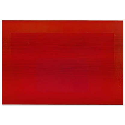 HOMAGE TO THE SQUARE BROAD CALL 1967 - Josef Albers Brushed Aluminum Print - 70x100 cm / 28x40 inches | Josef Albers Aluminum Print | Josef Albers Prints