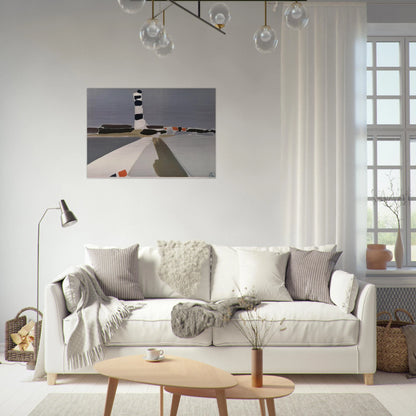Le Phare - 1952 - Nicolas de Stael Brushed Aluminum Print - 70x100 cm / 28x40 inches | Nicolas de Stael Aluminum Print | Nicolas de Stael Prints