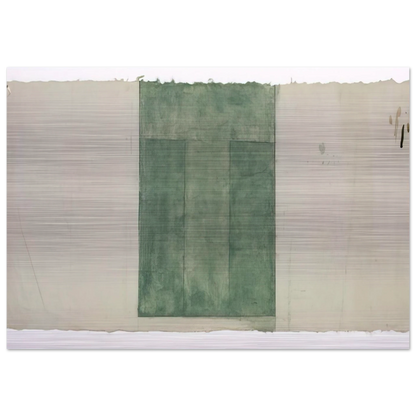 I - 1986 - Brice Marden Brushed Aluminum Print - 70x100 cm / 28x40 inches | Brice Marden Aluminum Print | Brice Marden Prints