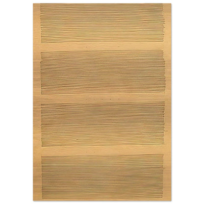 Morning Star - Agnes Martin Brushed Aluminum Print - 70x100 cm / 28x40 inches | Agnes Martin Aluminum Print | Agnes Martin Prints