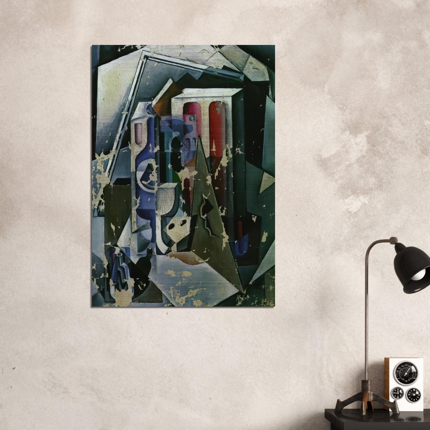 STILL LIFE 8 - Salvador Dali Brushed Aluminum Print - 70x100 cm / 28x40 inches | Salvador Dali Aluminum Print | Salvador Dali Prints