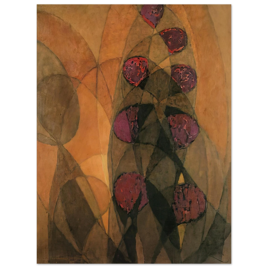 Frantisek Kupka - Warm Chromatics  75x100 cm / 30x40inches Fine Art Poster