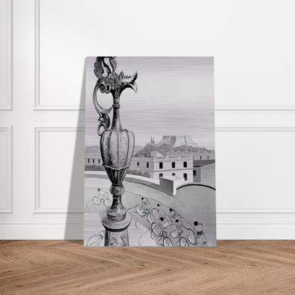 OPTICAL HOPES AND ILLUSIONS - Man Ray Brushed Aluminum Print - 70x100 cm / 28x40 inches | Man Ray Aluminum Print | Man Ray Prints