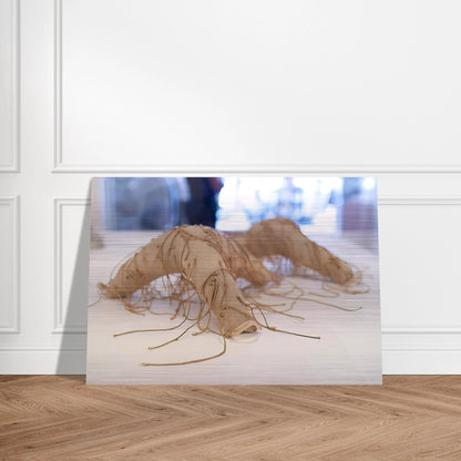 UNTITLED 1 - Eva Hesse Brushed Aluminum Print - 70x100 cm / 28x40 inches | Eva Hesse Aluminum Print | Eva Hesse Prints