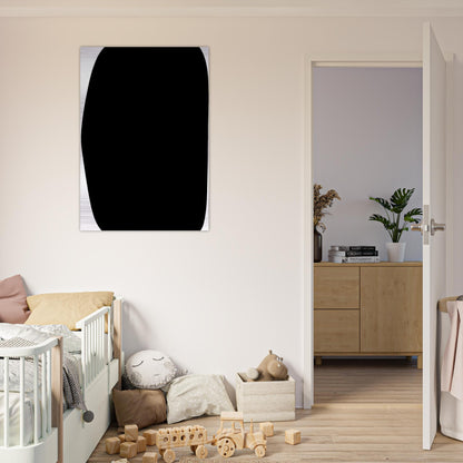 Black Ripe - Ellsworth Kelly Brushed Aluminum Print - 70x100 cm / 28x40 inches | Ellsworth Kelly Aluminum Print | Ellsworth Kelly Prints
