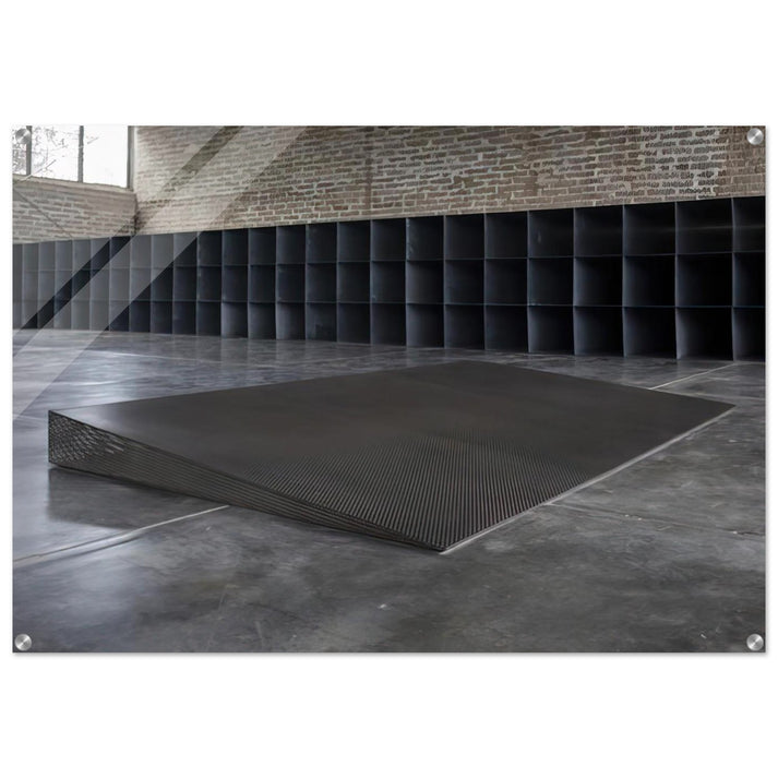 Untitled Eight Inches - 1968 - Donald Judd Acrylic Print - 70x100 cm / 28x40″ inches
