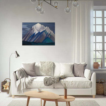 Mountain Forms - 1926 - Lawren Harris Brushed Aluminum Print - 70x100 cm / 28x40 inches | Lawren Harris Aluminum Print | Lawren Harris Prints