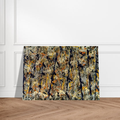 BLUE POLES NUMBER 11 1952 1 - Jackson Pollock Brushed Aluminum Print - 70x100 cm / 28x40 inches | Jackson Pollock Aluminum Print | Jackson Pollock Prints