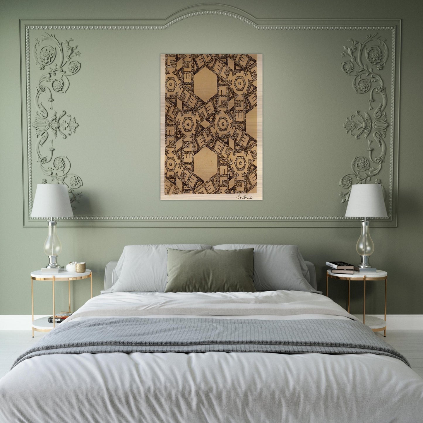 ESCHER (21) - MC Escher Brushed Aluminum Print - 70x100 cm / 28x40 inches | MC Escher Aluminum Print | MC Escher Prints
