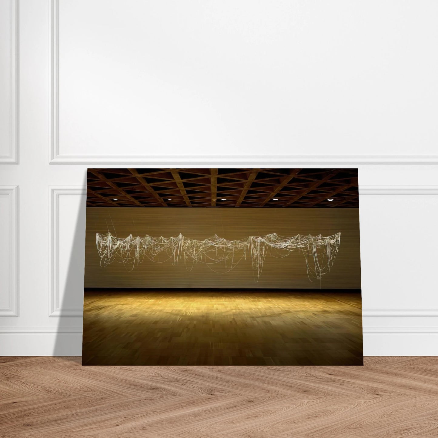 RIGHT AFTER 1969 - Eva Hesse Brushed Aluminum Print - 70x100 cm / 28x40 inches | Eva Hesse Aluminum Print | Eva Hesse Prints