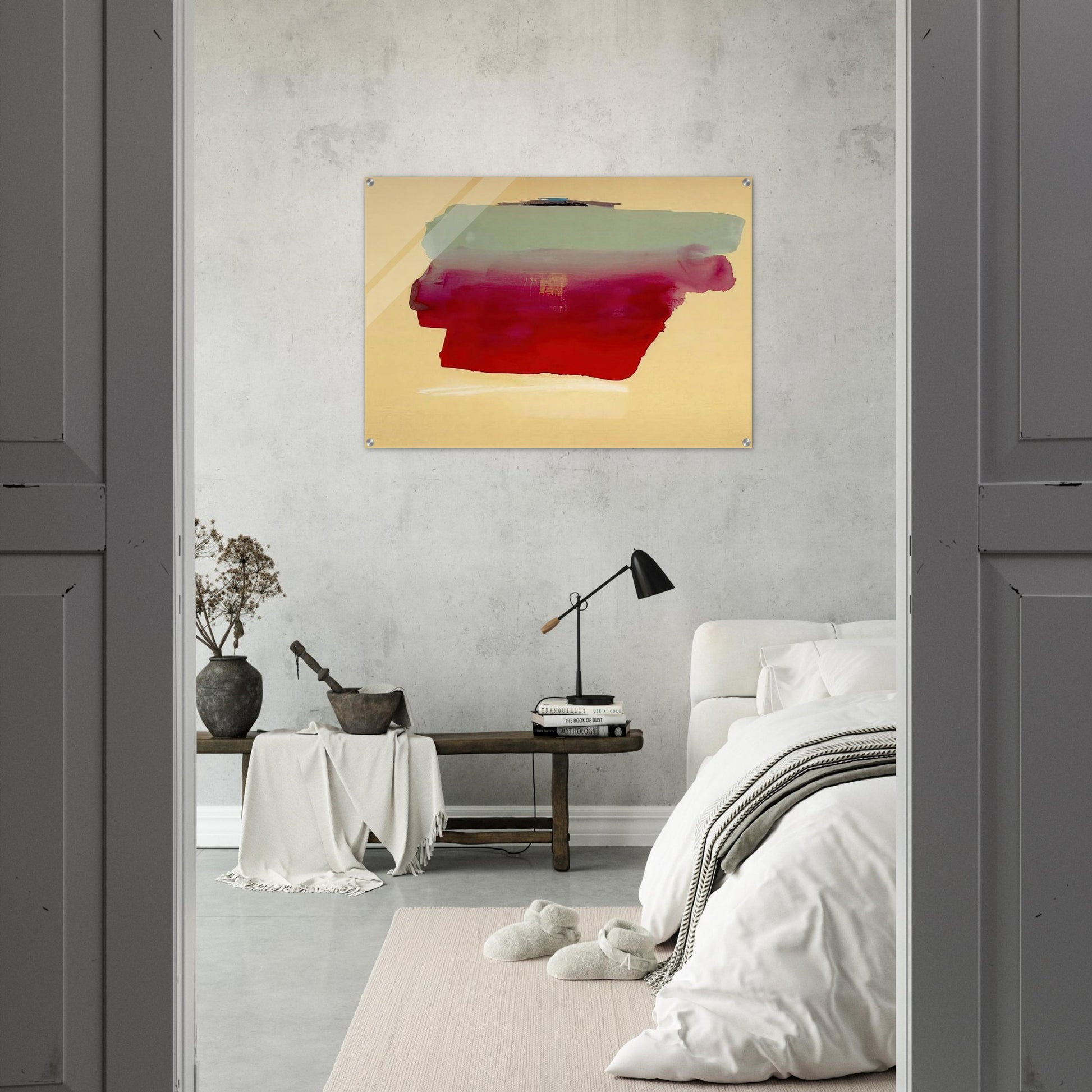 Robinson s Wrap - 1974 - Helen Frankenthaler Acrylic Print - 70x100 cm / 28x40″ inches
