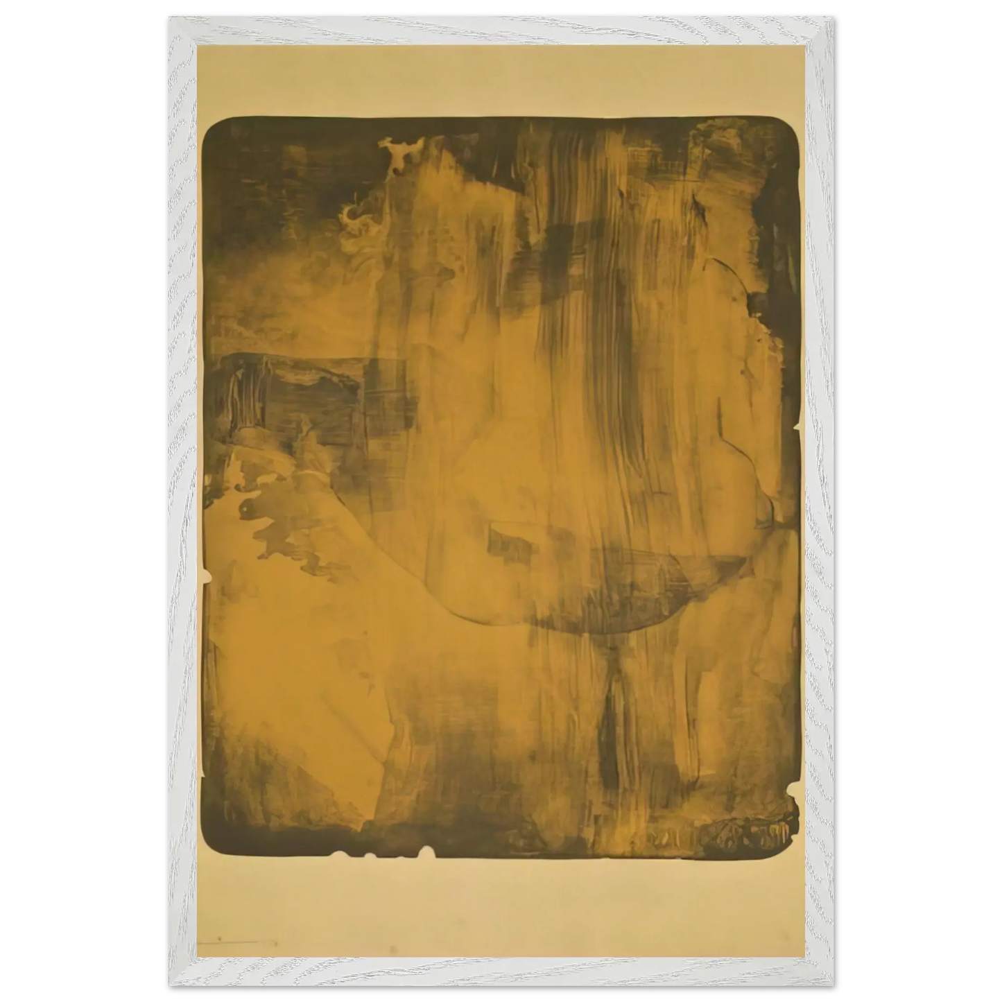 Helen Frankenthaler - Bronze Smoke - 1978 Wall art - A2 (42 x 59.4  cm) - Fine Art Poster - -