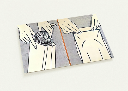BREAD IN BAG 1961 By Roy Lichtenstein Pack of 10 Post Cards | Roy Lichtenstein Post Cards | A6 (10.5 x 14.8 cm) - 4.1 x 5.8 inches