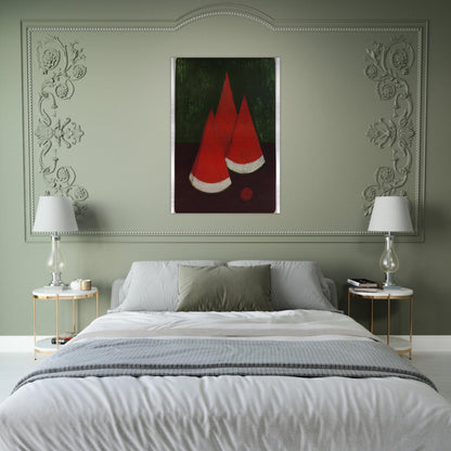 WATERMELONS - Rufino Tamayo Brushed Aluminum Print - 70x100 cm / 28x40 inches | Rufino Tamayo Aluminum Print | Rufino Tamayo Prints