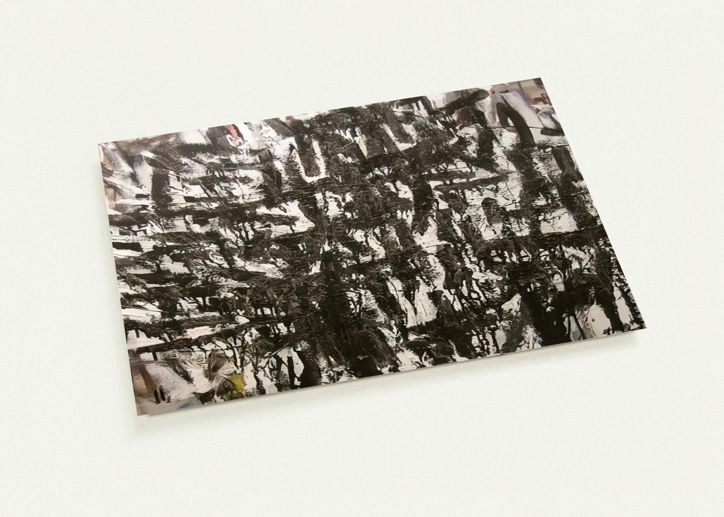 Listen - 2005 By Robert Goodnough Pack of 10 Post Cards | Robert Goodnough Post Cards | A6 (10.5 x 14.8 cm) - 4.1 x 5.8 inches