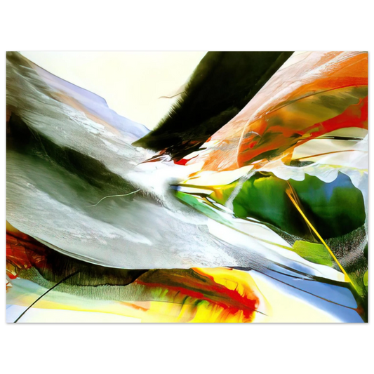 Paul Jenkins - Side of St. George  75x100 cm / 30x40inches Fine Art Poster