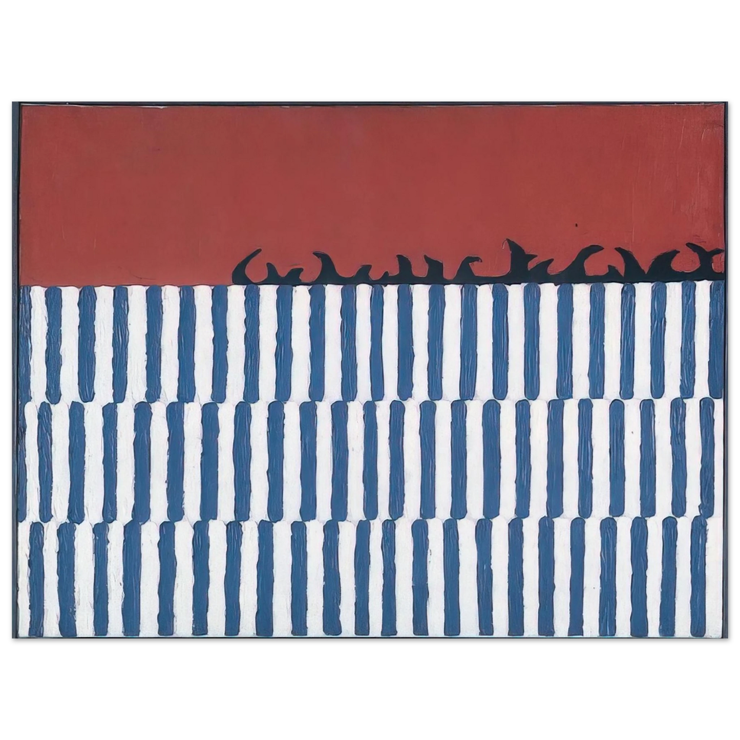 Forrest Bess - Untitled, No. 11a - 1958  75x100 cm / 30x40inches Fine Art Poster