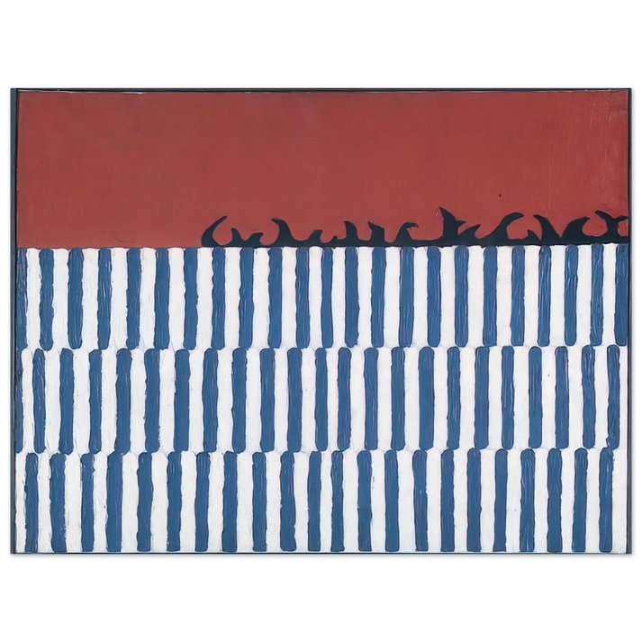 Forrest Bess - Untitled, No. 11a - 1958  75x100 cm / 30x40inches Fine Art Poster