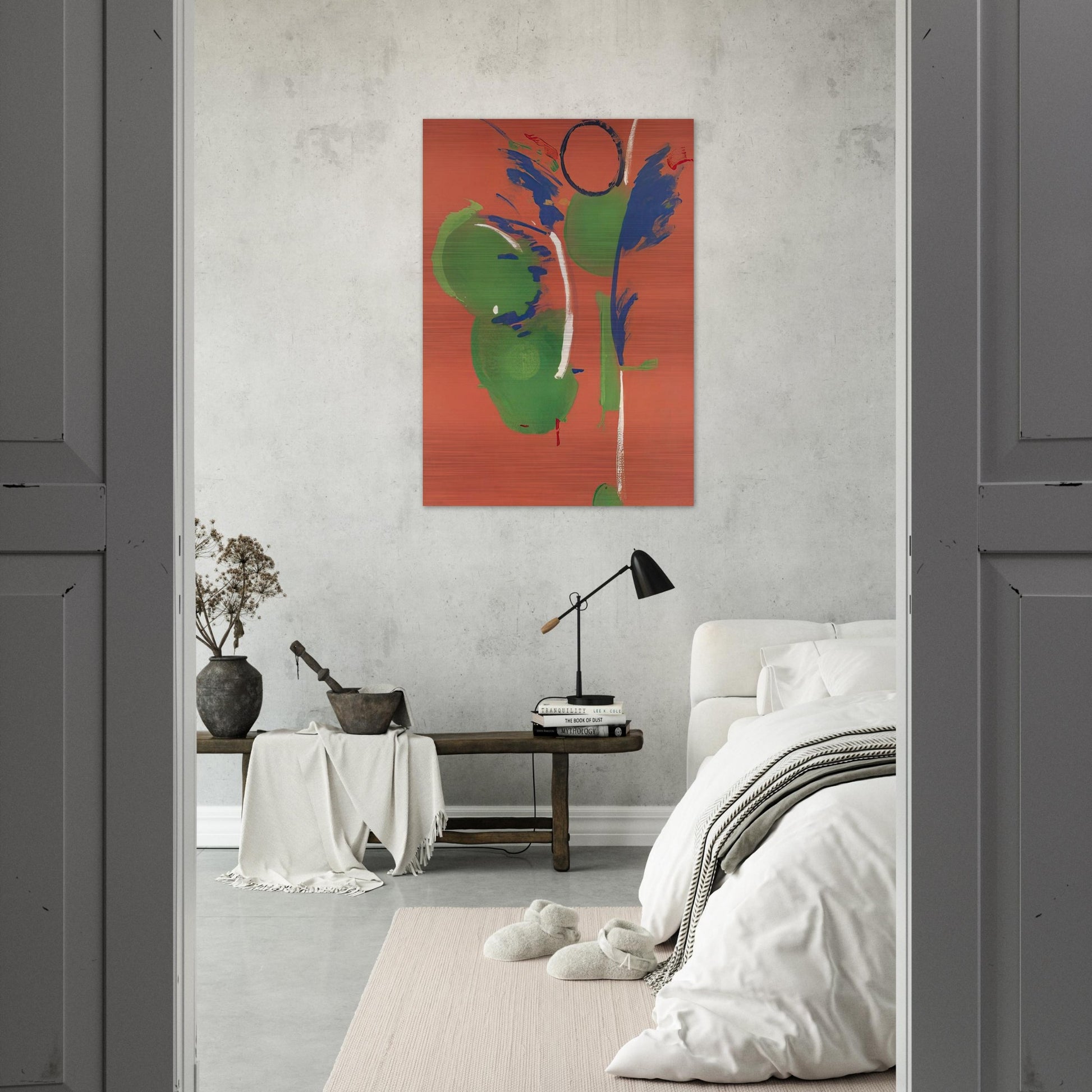 Mary, Mary - 1987 - Helen Frankenthaler Brushed Aluminum Print - 70x100 cm / 28x40 inches | Helen Frankenthaler Aluminum Print | Helen Frankenthaler Prints