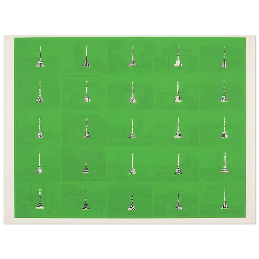 Dieter Roth - Berlin 1 - 1970  75x100 cm / 30x40inches Fine Art Poster