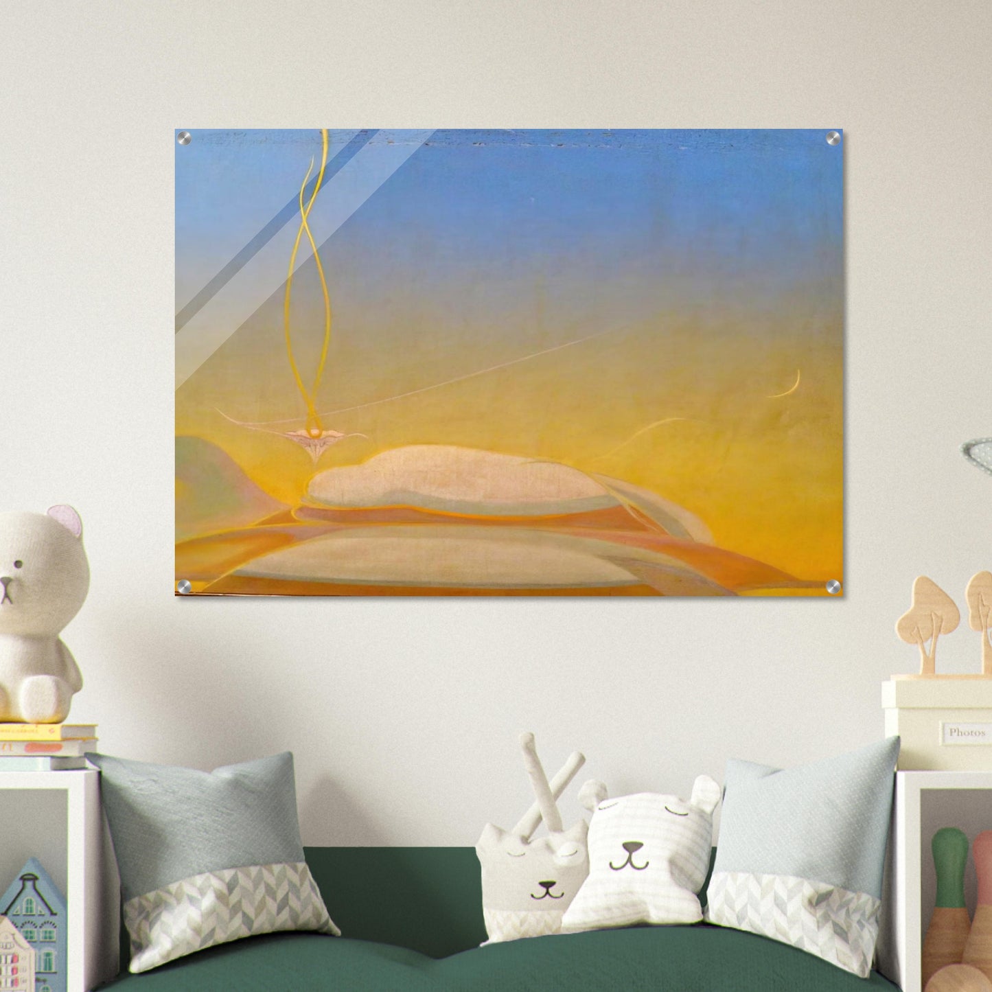 Translation - Precisionism - Agnes Lawrence Pelton Acrylic Print - 70x100 cm / 28x40″ inches