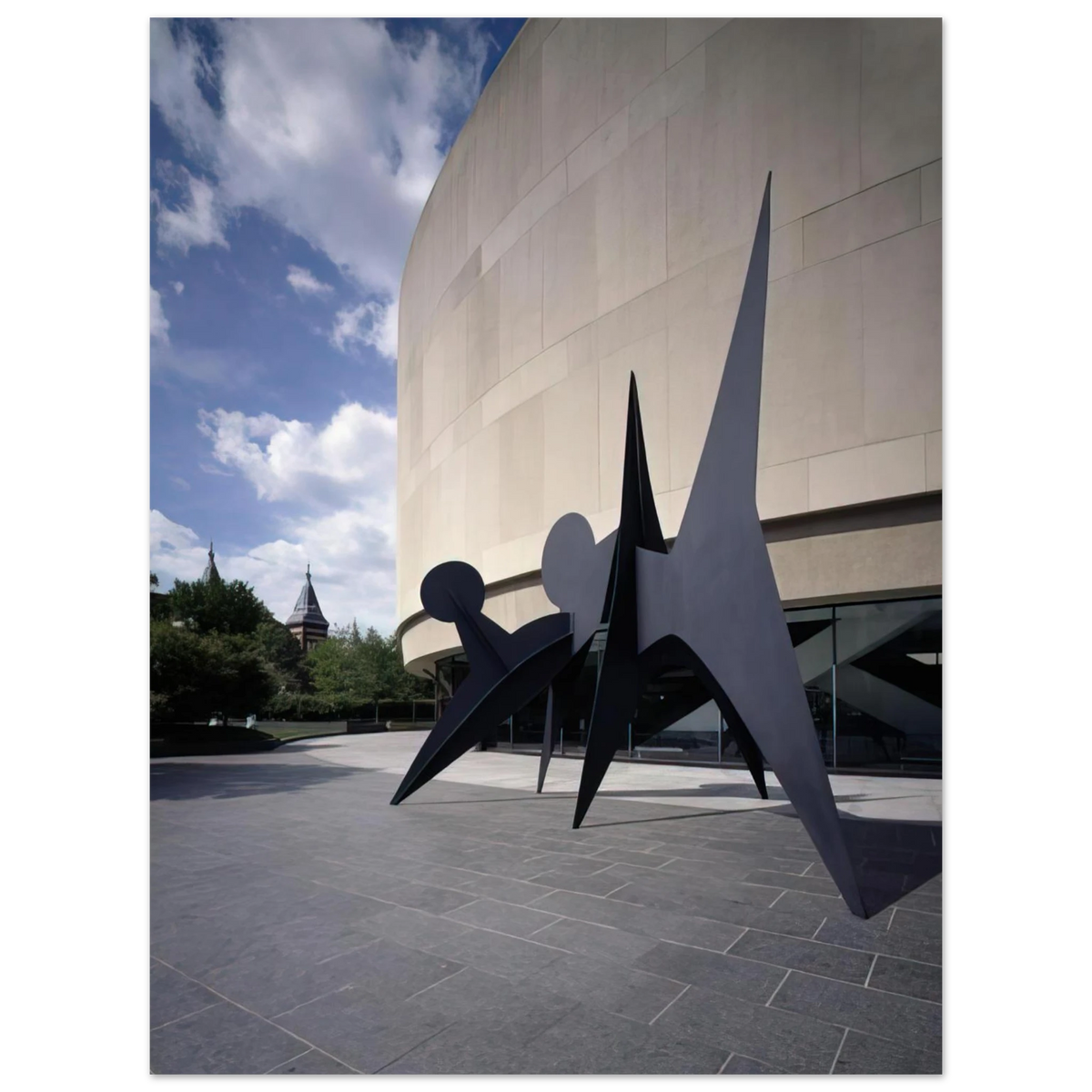 Alexander Calder - TWO DISCS 1965 Fine Art Poster