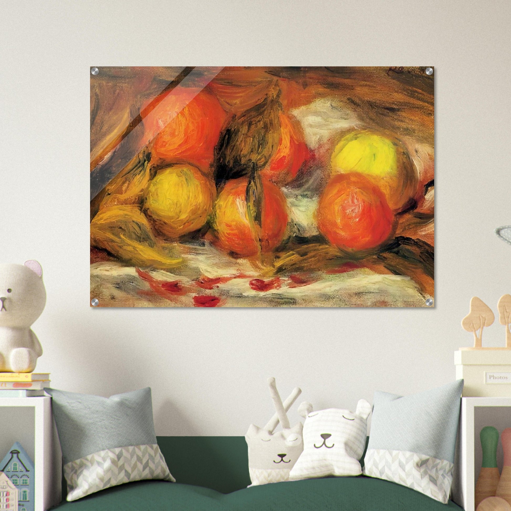 Still Life - Pierre-Auguste Renoir Acrylic Print - 70x100 cm / 28x40″ inches