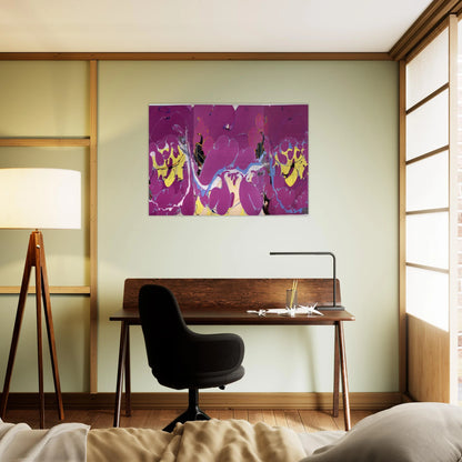 Easter Morning - 1979 - Norman Bluhm Brushed Aluminum Print - 70x100 cm / 28x40 inches | Norman Bluhm Aluminum Print | Norman Bluhm Prints