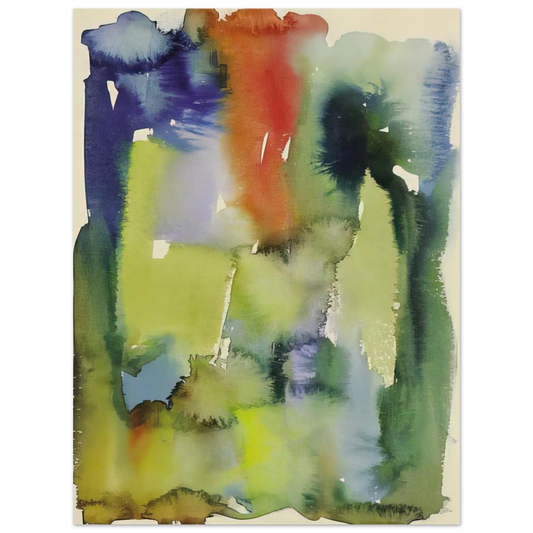 Hans Hartung - Untitled - 1922  75x100 cm / 30x40inches Fine Art Poster
