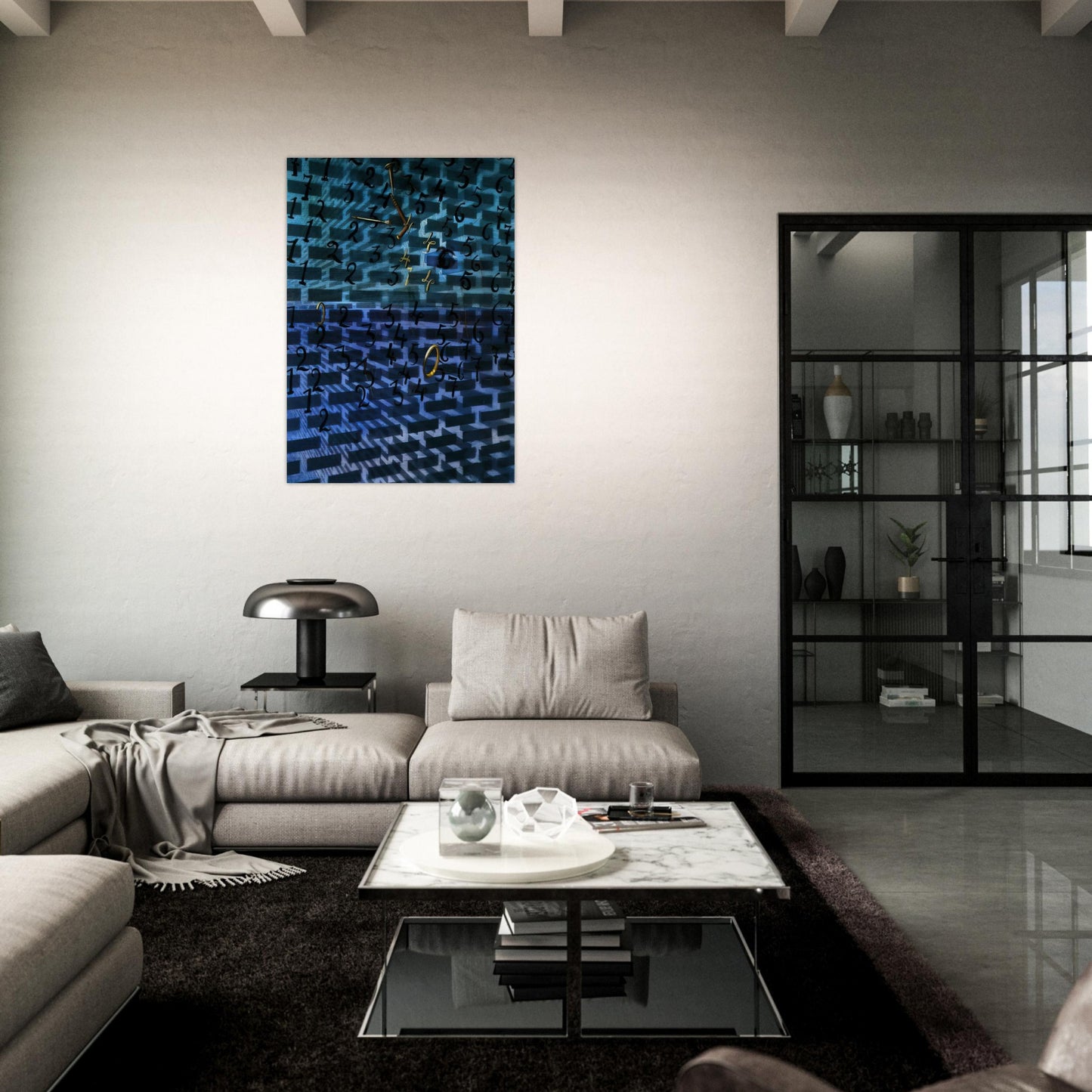UNTITLED - Salvador Dali Brushed Aluminum Print - 70x100 cm / 28x40 inches | Salvador Dali Aluminum Print | Salvador Dali Prints