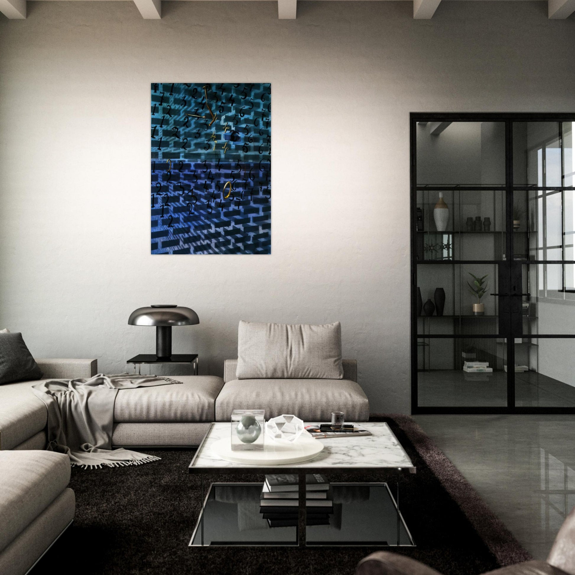 UNTITLED - Salvador Dali Brushed Aluminum Print - 70x100 cm / 28x40 inches | Salvador Dali Aluminum Print | Salvador Dali Prints