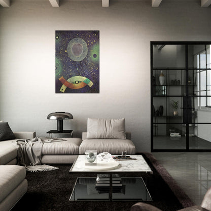 La Dernière Forêt - Max Ernst Brushed Aluminum Print - 70x100 cm / 28x40 inches | Max Ernst Aluminum Print | Max Ernst Prints