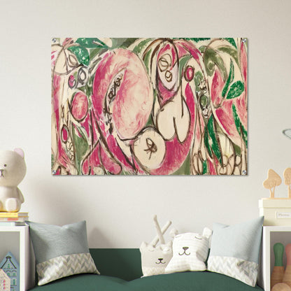 The Seasons - Lee Krasner Acrylic Print - 70x100 cm / 28x40″ inches