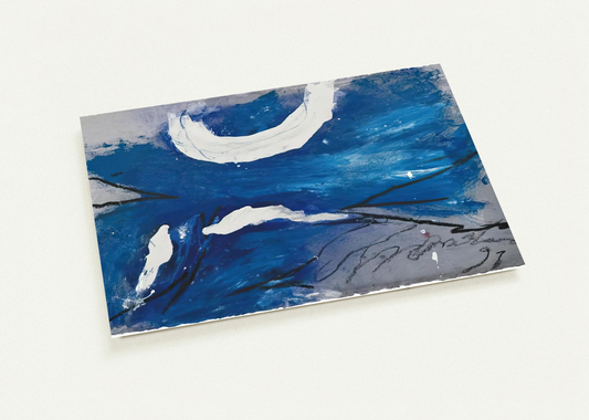 GG-10 - 1991 By Emil Schumacher Pack of 10 Post Cards | Emil Schumacher Post Cards | A6 (10.5 x 14.8 cm) - 4.1 x 5.8 inches