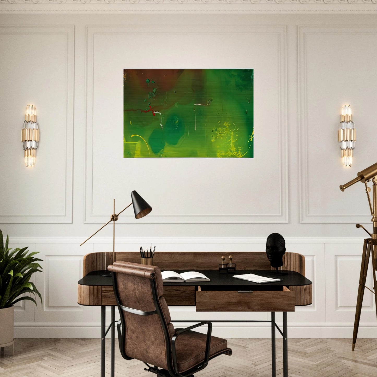 Petroglyphs, 1990- - Helen Frankenthaler Brushed Aluminum Print - 70x100 cm / 28x40 inches | Helen Frankenthaler Aluminum Print | Helen Frankenthaler Prints