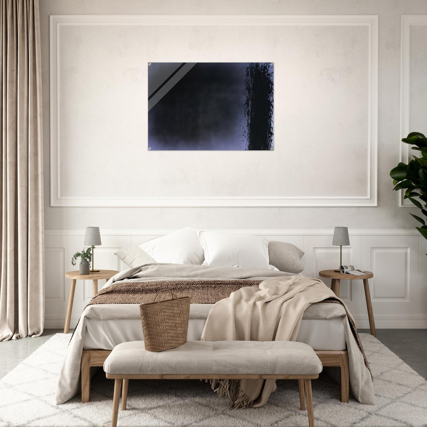 Untitled T1980-K5 - 1980 - Hans Hartung Acrylic Print - 70x100 cm / 28x40″ inches