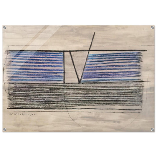 Untitled - 1964 - Bice Lazzari Acrylic Print - 70x100 cm / 28x40″ inches