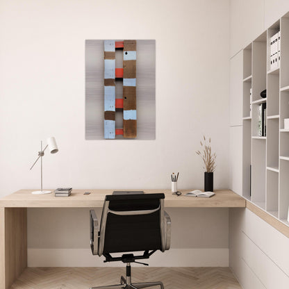 Ladder - 1968 - Betty Parsons Brushed Aluminum Print - 70x100 cm / 28x40 inches | Betty Parsons Aluminum Print | Betty Parsons Prints
