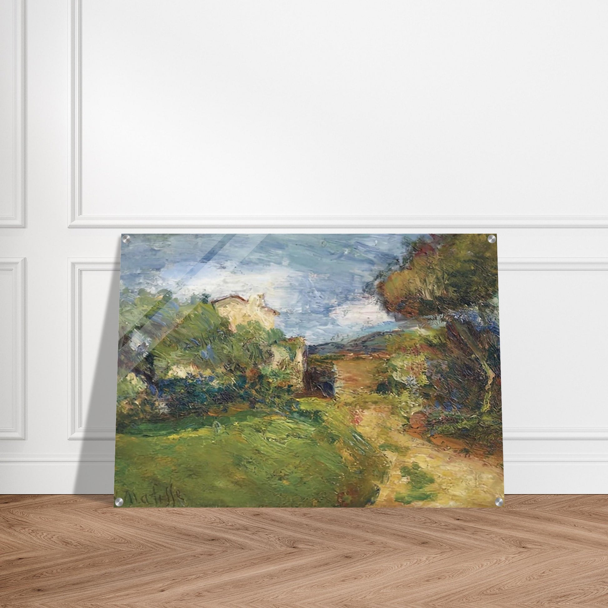 PETIT PAYSAGE CORSE 1898 - Henri Matisse Acrylic Print - 70x100 cm / 28x40″ inches