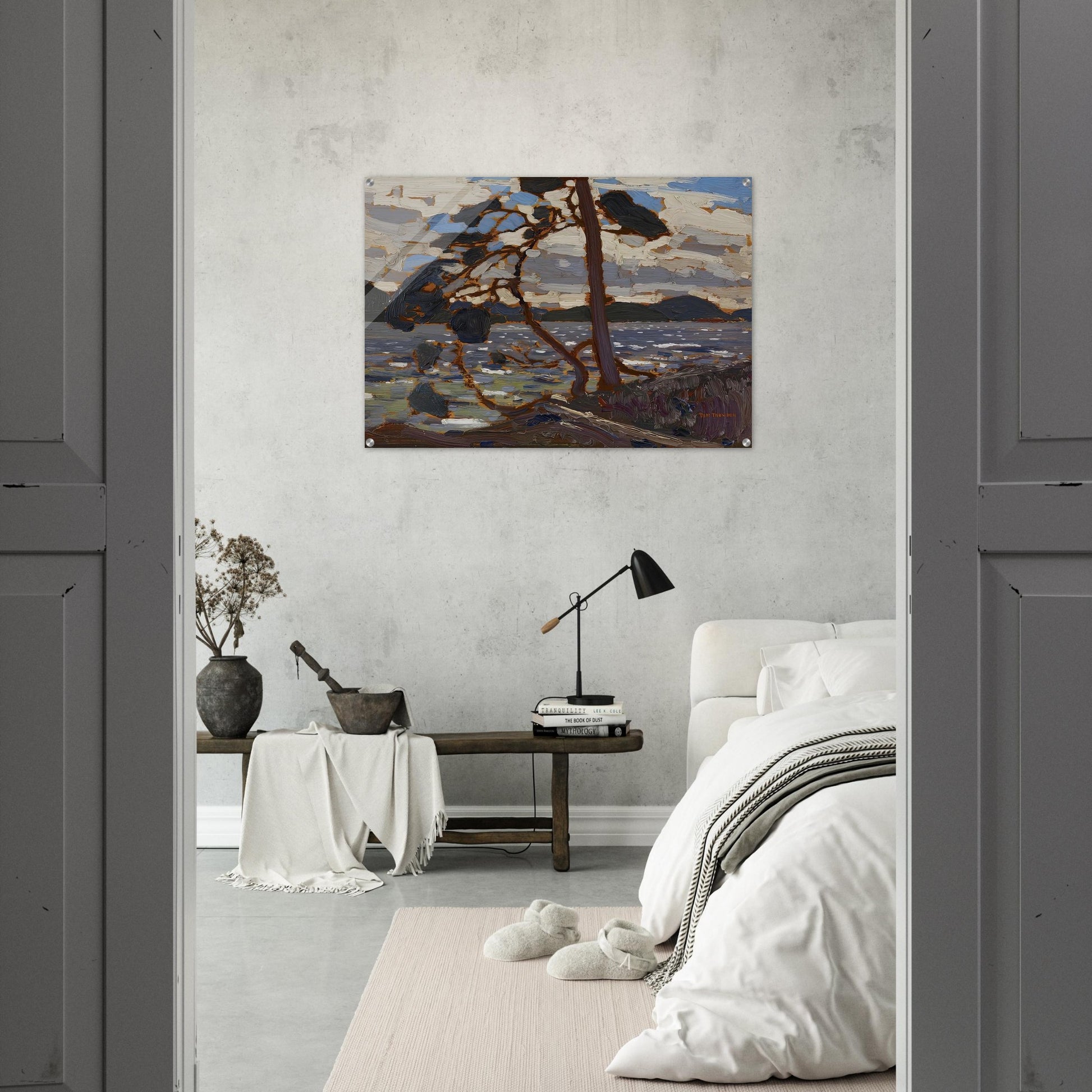 SKETCH FOR THE WEST WIND 1916 - Tom Thomson Acrylic Print - 70x100 cm / 28x40″ inches