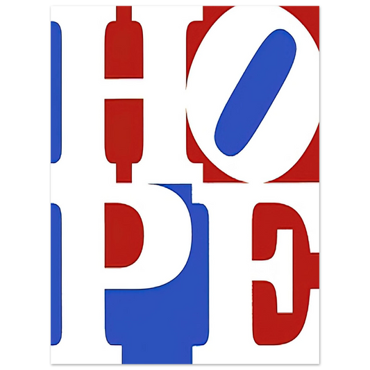 Robert Indiana - Hope  75x100 cm / 30x40inches Fine Art Poster