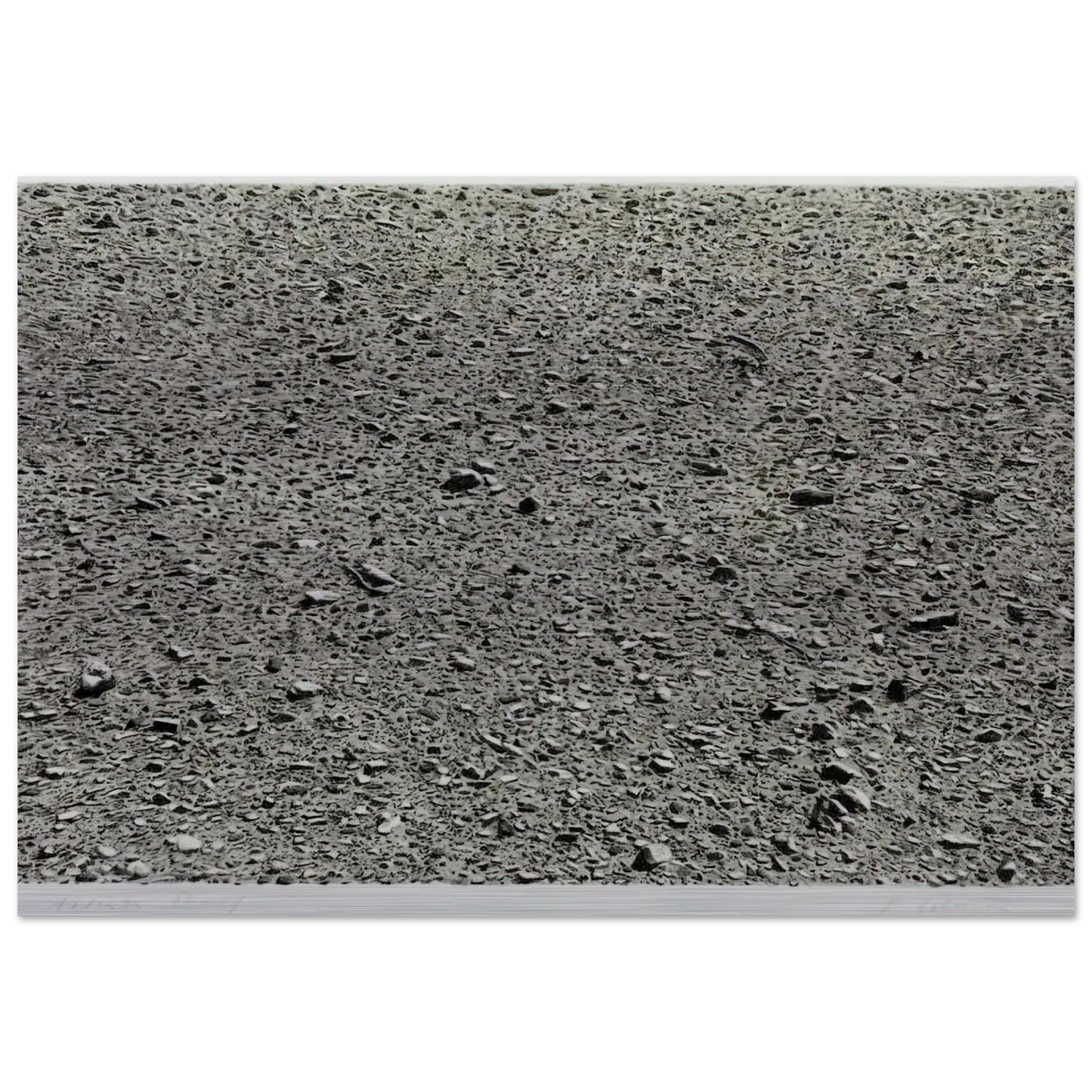 DESERT 1975 - Vija Celmins Brushed Aluminum Print - 70x100 cm / 28x40 inches | Vija Celmins Aluminum Print | Vija Celmins Prints