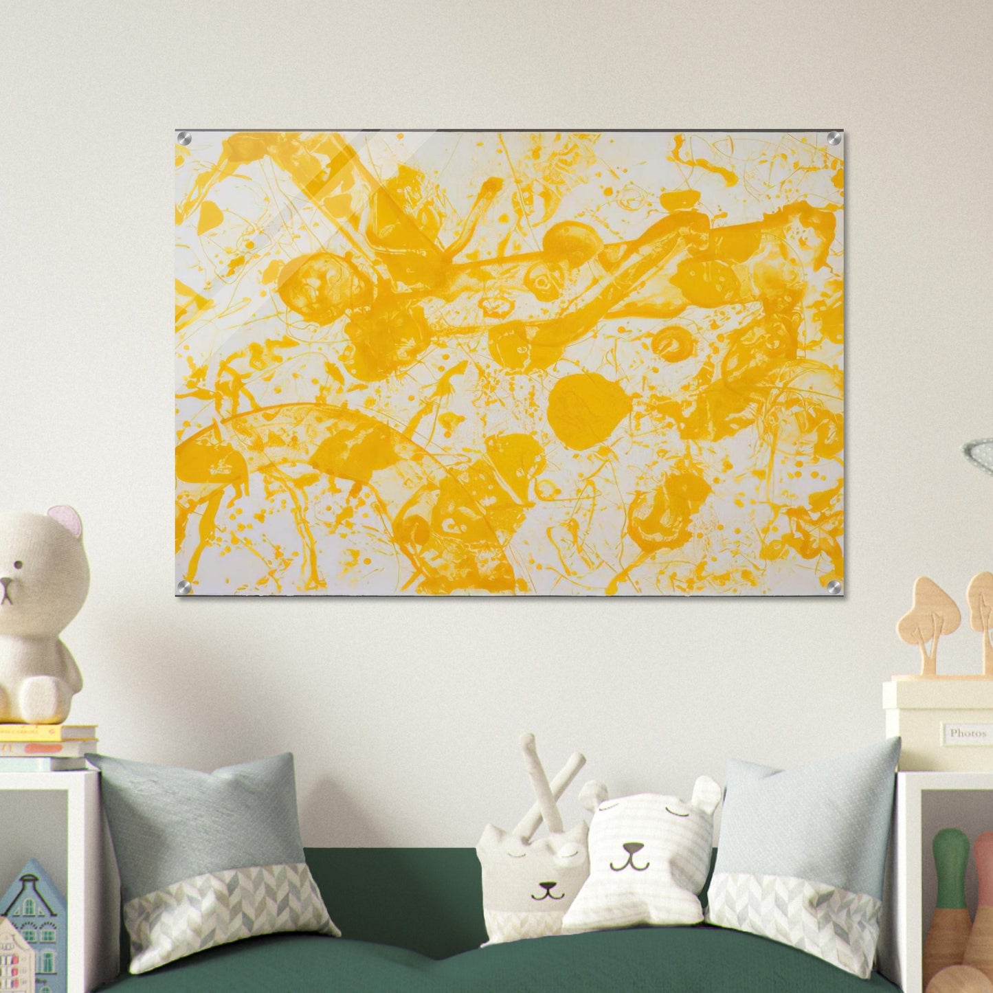 Beaudelaire - Sam Francis Acrylic Print - 70x100 cm / 28x40″ inches