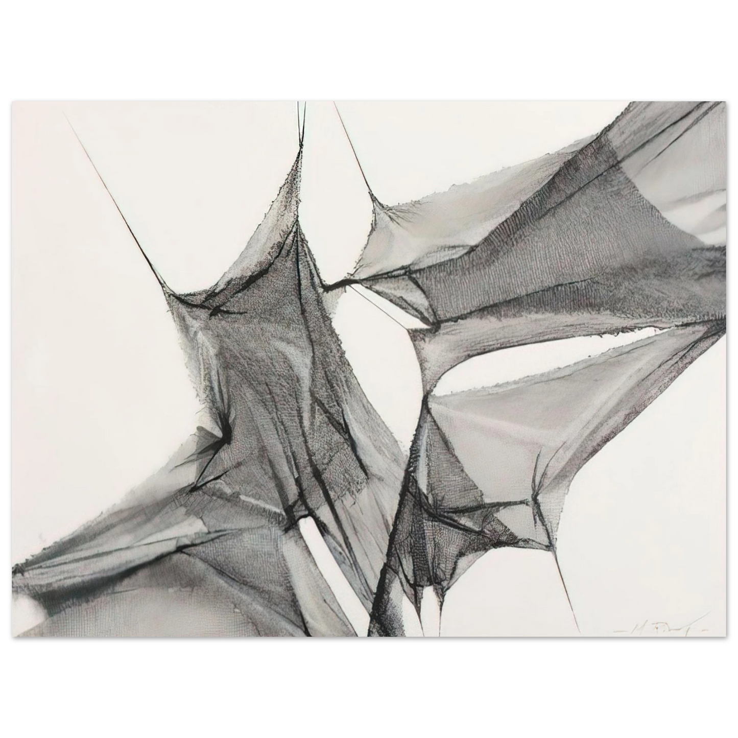 Manuel Rivera - Untitled - 1975  75x100 cm / 30x40inches Fine Art Poster